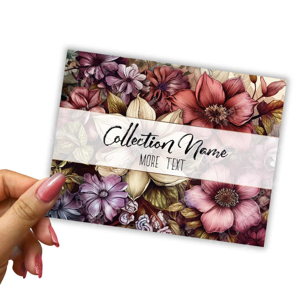 Floral 1 (10 Collection Stickers)