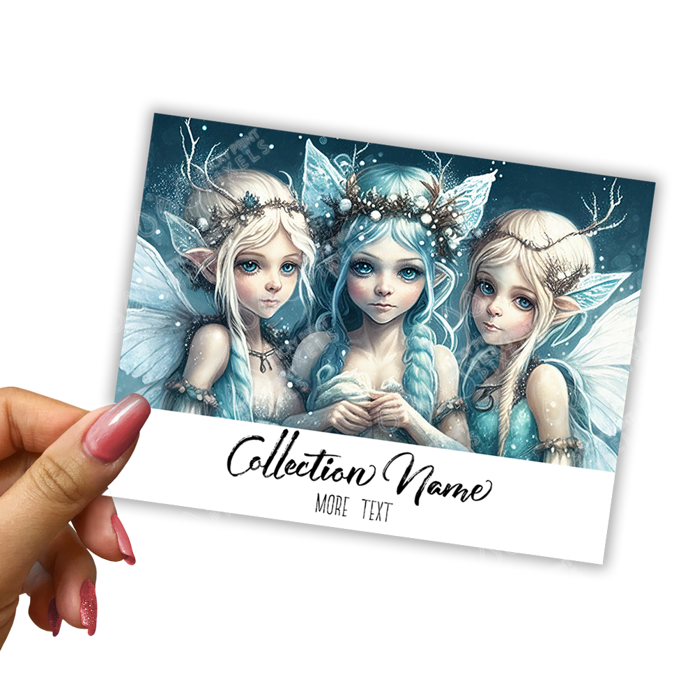 Winter Fairies (10 Collection Stickers)